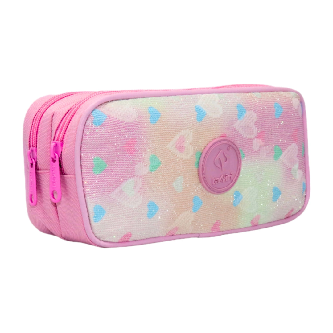 Trousse pailletté 2 poches TZ0906