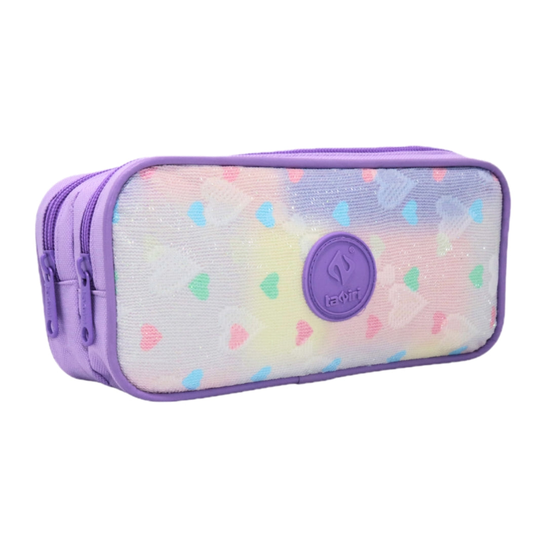 Trousse pailletté 2 poches TZ0906