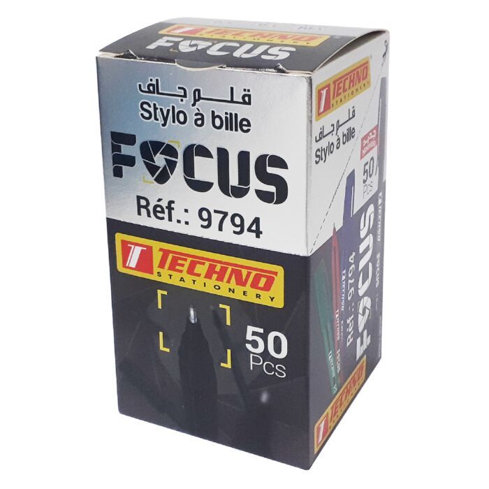Boite stylo de 50 pcs Focus