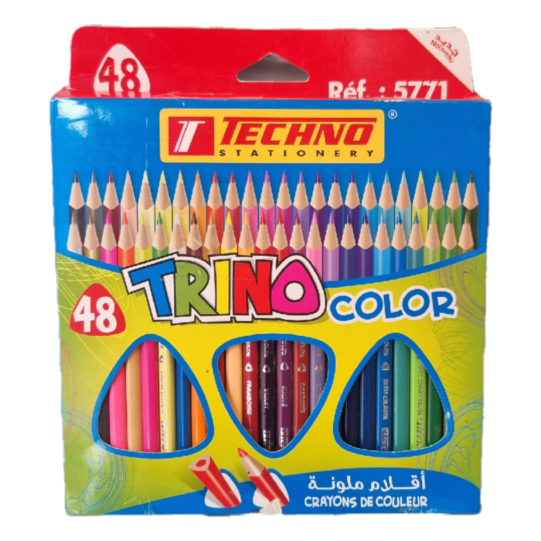 Crayons de couleurs de 48 Techno 5771