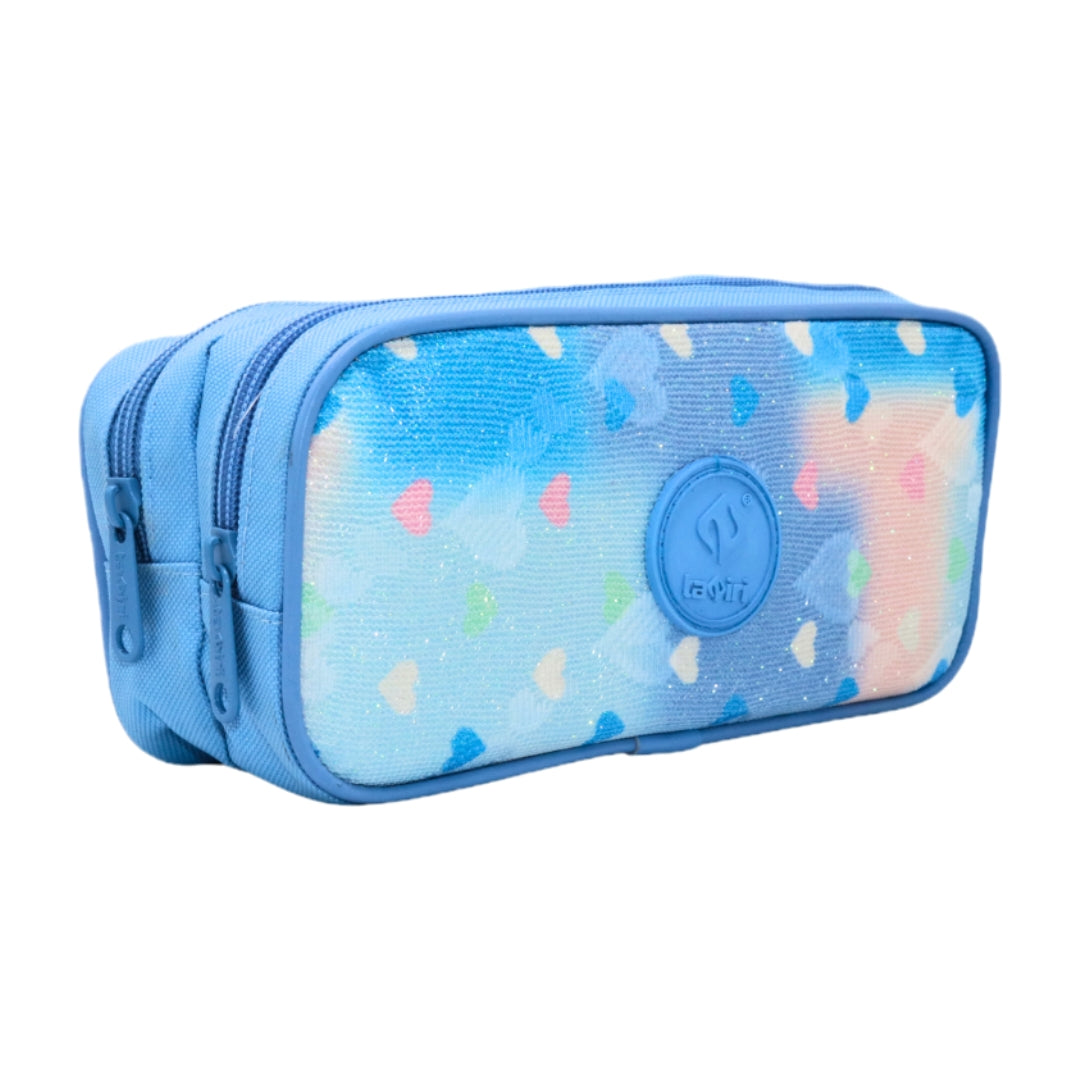 Trousse pailletté 2 poches TZ0906