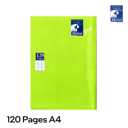 Cahier 120 Pages A4 Hillal