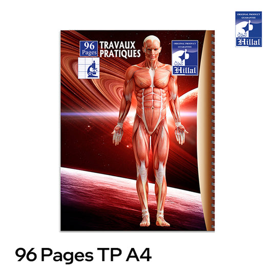 Cahier TP 96 Pages A4 Hillal