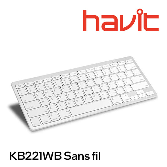 Clavier sans fil Havit KB221WB