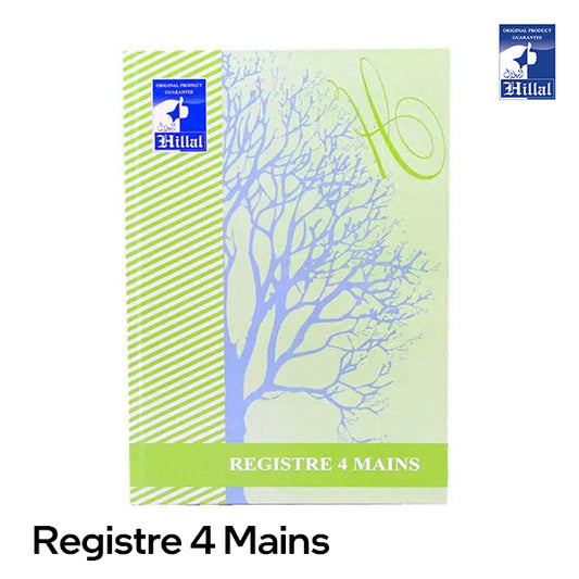 Registre 4 Mains Hillal