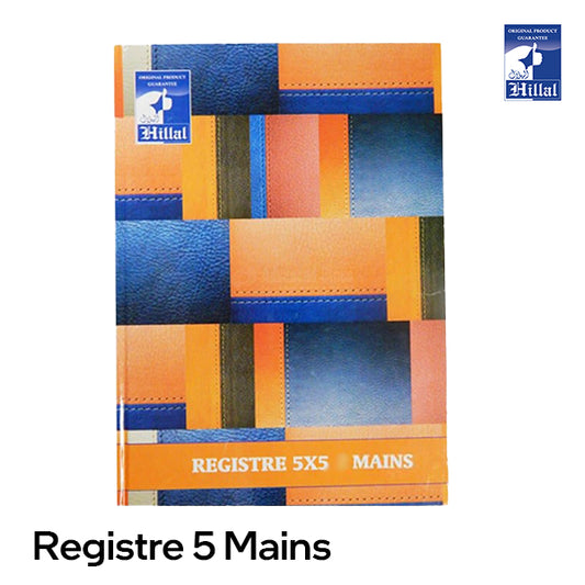 Registre 5 Mains Hillal