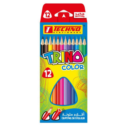 Crayons de couleurs de 12 Techno 5295