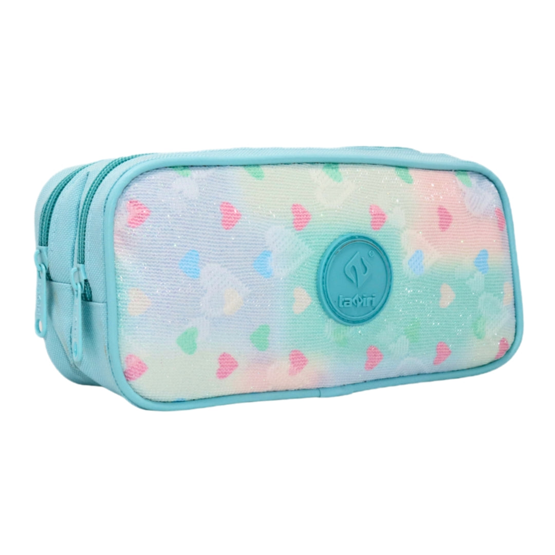 Trousse pailletté 2 poches TZ0906